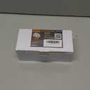 BESTTEN Keyed Entry Door Knob with Lock, Interior and Exterior Door Lock, Standard Ball, Satin Nickel