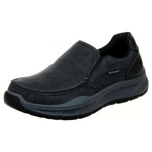 Skechers Men's, Relaxed Fit: Cohagen - Vierra Sneaker - Extra Wide Width Black Canvas, Size 13