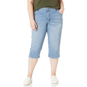 Riders by Lee Indigo Women's Plus Size Soft Denim Capri (20)