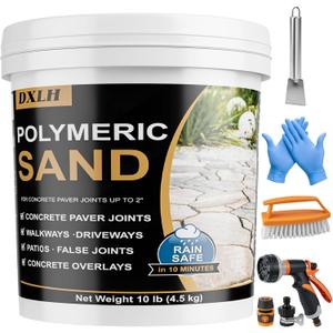 Premium Polymeric Sand 10 Pound, Titanium Gray