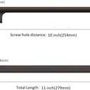 10 Pack 10 Inch(254mm) Kitchen Cabinet Handles Oil Rubbed Bronze Cabinet Pulls Kitchen Cabinet Hardware Drawer Pulls for Cupboard Wardrobe