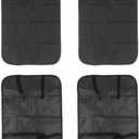 Hulex Supplies Car Backseat Cover, Oxford Fabric Backseat Protector, Kicking Car Mat for Rear Seats, Simple Multifunctional Seating Protector with 2  Pack for and Pets