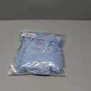 Avidlove Women's Sexy Lingerie Set Sheer Mesh Off Shoulder Bra Panty Ruffle Skirts 3 Piece Sets (Large, Blue)