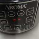 AROMA Digital Rice Cooker, 4-Cup (Uncooked) / 8-Cup (Cooked), Steamer, Grain Cooker, Multicooker, 2 Qt, Stainless Steel Exterior, ARC-914SBD