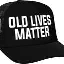 Funny Birthday Party Novelty Trucker Hat - Birthday and Retirement Gifts for Him or Her - Party Decorations, Supplies and Gifts Black