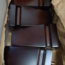Wood Legs for Furniture 6 inch Heavy Duty Sofa Legs Square Brown Bed Legs Pack of 4, Sofa Replacement Parts, Dresser Leg, Cabinet Feet, Futon, Ottoman, Couch Legs, Couch Riser
