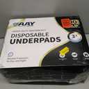 AAY Disposable Bed Pads 36" x 36" (100 Count) , Extra Large Heavy Duty Incontinence Underpads, Super Absorbent 3XL Chucks Pee Pads for Adults, Kids, Pets, Puppy Training