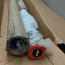 Fitvids Total Body Workout Weighted Bar with Solid Steel Core and Padded Foam Surface, 45 LB