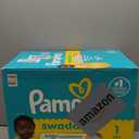 Pampers Swaddlers Diapers, Size 1 (8-14 lbs), 164 Count, Absorbent, Keeps Baby Dry and Comfortable, Skin Safe Disposable Baby Diaper