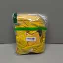 Cotwinter 6 Pcs Halloween Wrestler Costume Set Include Yellow Sleeveless T-shirt 6ft Feather Boa Mustache, Size L