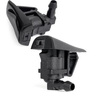 Click&Fit Windshield Washer Nozzles compatible with 2003-2011 Cadillac CTS, CTS-V, SRX, STS, STS-V  Wiper washer sprayers replases 15778747