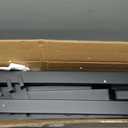 Full Size Bed Frame 16 Inch Black, Metal Platform Full Bed Frame with Baffles, No Box Spring Needed, Heavy Duty Steel Supprt, Rounded Corner Design, Reserved Holes, Noiseless, Easy Assembly