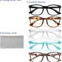 Reading Glasses for Women Men, Eyeglasses, Blue Light Readers for Men Women, +3.00