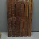 VaeFae Teak Shower Mat, Non-Slip Bath Mat, Luxury Spa Mat, Wooden Mat for Bathtub, 20 x 13 in