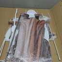 3 Pcs 48.9''H Metal Christmas Outdoor Nativity Scene Set (Retro)