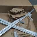 Lockseam Triple Curtain Rod 28-48 inch, 
Clearance: Wall To Back Rod 1-1/2", Wall To Middle Rod 3", Wall To Front Rod 5"