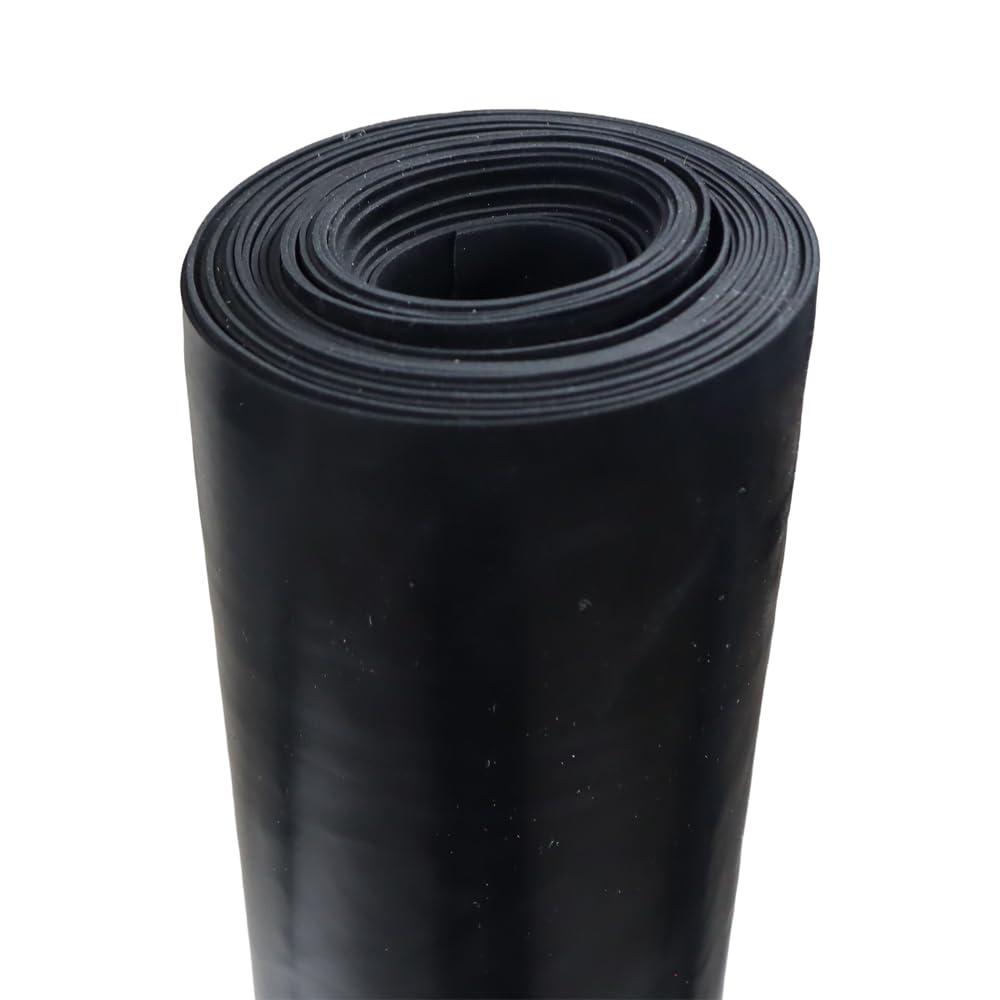 EPDM Rubber Sheet, Black, 60A, 0.125" x 36" x 96"