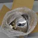 H4002 Super Vision Crystal Headlight, Halogen Sealed Beam Headlight, (5"" ROUND, 127MM) (110/130W), Replaces# H4002