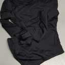 Chunpin Women's Long Sleeve Bodysuit Square Neck Notch V Neck Body Suits Double Lined Going Out Outfits Thong Bodysuits (X-Large)