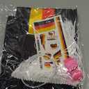 Wildarms Germany Soccer Fan Accessories Kit 6PCS with Wig, Scarf, Tattoos, Whistle & Wristband