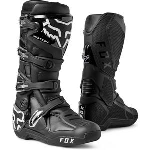Fox Racing Men's Motion Motocross Dirt Bike Boots (Black, 9M)