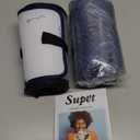 Supet Raised Inflatable Dog Cone Alternative Collars for After Surgery, Dog Donut Collar After Surgery, Soft Pet Cone for Small Medium Large Dogs to Stop Licking (XL(Neck 14"-18"), Navy)