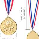 Abaokai 12 Pieces Baseball Medals for Award,Softball Medals for Kids Sports Baseball Games, Party Favors, 2 Inches
