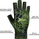 KastKing Sol Armis Sun Gloves UPF50+ Fishing Gloves UV Protection, Sun Protection for Outdoor, Kayaking, Rowing