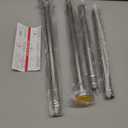 Chrome Shower Curtain Rod 31 to 68 Inch, 1 Inch Diameter Adjustable Spring Tension Curtain Rod No Drilling Stainless Steel Telescoping Rod, No Rust