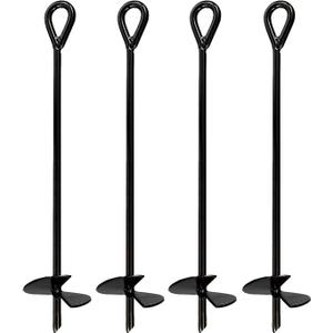 Ground Anchor 30 Inch Heavy Duty, 4 Pack