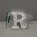 Pooqla LED Marquee Letter Lights Sign, Light Up Alphabet Letter for Home Party Wedding Decoration R