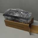 Veken Shower Caddy 6-Pack, Advanced Rustproof Design, No Drilling Adhesive Shelves, Rack with Soap Holder, Large Capacity Bathroom Organizers and Storage, Wall-Mounted Kitchen & Home Decor (Black)