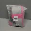 AOFITEE Dog Coat Warm Dog Winter Coat, Waterproof Dogs Jacket with Harness, Dogs Snow Jacket Snowsuit with Zipper & Furry Collar, Reflective Windproof Pet Sweater for Cold Weather, French Bulldog, L (Rose Red)