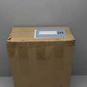 HonoDing Torchiere Floor Lamp for Living Room, Standing Lamp with Glass Shade, Iron Brushed Nickel Floor Lamps, Corner Lamps for Bedroom, Office, Reading (Dark Brown)