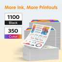 232XL Ink Cartridges Combo Pack Remanufactured Replacement for Epson 232 Ink Cartridge 232XL 232 XL Works with WF-2930, WF-2950, XP-4200, XP-4205 Printer (2 Black, Cyan, Yellow, Magenta)