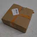 Wooden Display Stand Square Wood Display Base Risers Square Vase Riser Teapot Aquarium Lamp Pedestal for Stone Flowerpot Teapot Vase Bonsai Lamp Holder Home Decoration 7" W x 7" D x 1.8" H (Black)