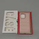 Crossbody Wallet Case for iPhone 15 Pro Max with Strap,RFID Blocking Leather Flip Case for Women with Card Holder,Magnetic Purse Shockproof Cover with Kickstand,Lanyard,Pale Pink