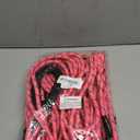 Plutus Pet Long Rope Dog Leash With Comfortable Padded Handle - Reflective Nylon Heavy Duty 15FT 20FT 30FT Training for Small Medium Large Dogs (20FT, Pink)