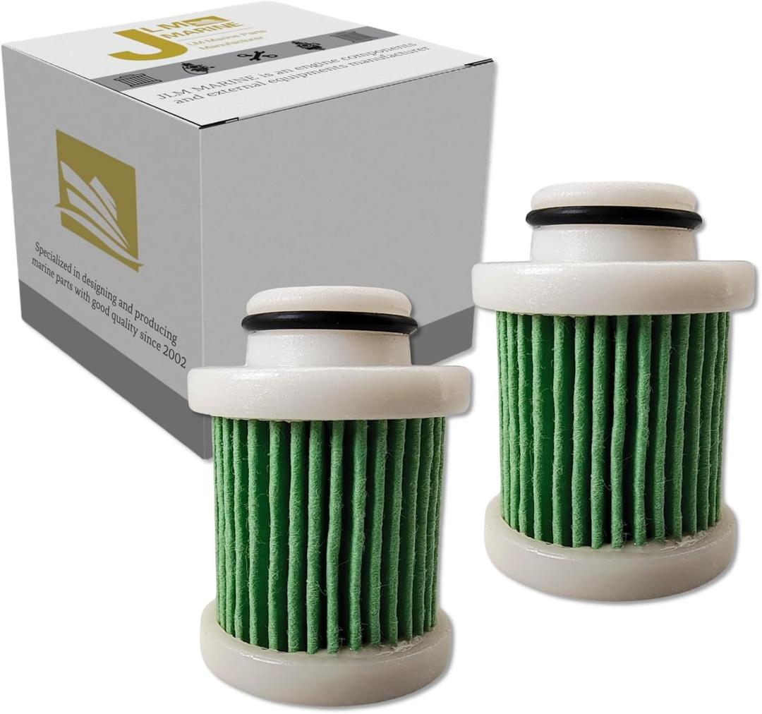 6D8-24563 2 PCS Fuel Filters for Yamaha 4 Stroke 25-135 HP Outboard Engines 6D8-WS24A-00 6D8-24563-00 18-79799