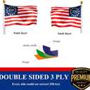 250 Anniversary USA Betsy Ross Flag 3x5 Outdoor Double Sided- Patriot 1776 2026 250th Commomorative Flags 3 Ply Heavy Duty with Brass Grommets Decoration for Outside