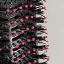 Hair Blow Dryer Brush, Fast Drying Volumizing Smoothing for Women Hair, 60mm Oval Barrel Hot Air Dry Brush, One-Step Salon Blowout at Home (Black)