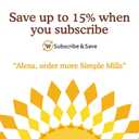 Simple Mills Almond Flour Crackers, Farmhouse Cheddar - Gluten Free, Healthy Snacks, 4.25 Ounce (Pack of 3) (EXP 02/17/26)