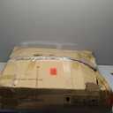 JOIN IRON 2-Piece Bistro Dining Set for Indoor Use, Marble-Look Tabletop with Gold Metal Frame, Vintage French Caf Style Round Table and Chairs for Kitchen, Breakfast Nook, Small Apartment (Gold)