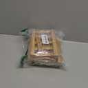 Yuixoseu 4 Pcs Bamboo Wooden Dish Rack, Plate Organizer for Cabinet Space Saver and Kitchen Counter, Bowl/Cup/Pot Lid/Cutting Board Drying Holder (4 Slots)