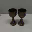 Beistle, 2 Piece Plastic Jeweled Goblets, 8 Ounces