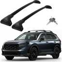 Roof Rack Cross Bars Compatible with Honda CRV CR-V 2023-2026, Adjustable Aluminum Heavy Duty 300 LBS Anti-Theft Lock Cargo Carrier Rooftop Crossbar Accessories for Bike, Basket, Snowboard, Luggage