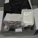 Smores Kit Roaster & Fondue Set with Temperature Control  Electric Chocolate Melter for Indoor Marshmallow Roasting, Date Nights, Movie Nights, Party Snacks & Couple Gifts (Gift Box Included) (Black)