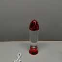 YAKii 10.5" Tornado Lamp LED Color Changing,Tornado Maker Science Toy, Battery/USB Cable Operated,Christmas Day Decoration Red