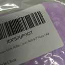 Move Dance Girls Halter Neck Dress Summer Flared A-Line Swiss Dot Chiffon Sundress 6-13 Years Old (Purple)