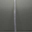 Frameless Shower Door Bottom Seal Shower Sweep with Drip Rail for 3/16 Inch Glass,36 Inch Long, Vinyl, Clear